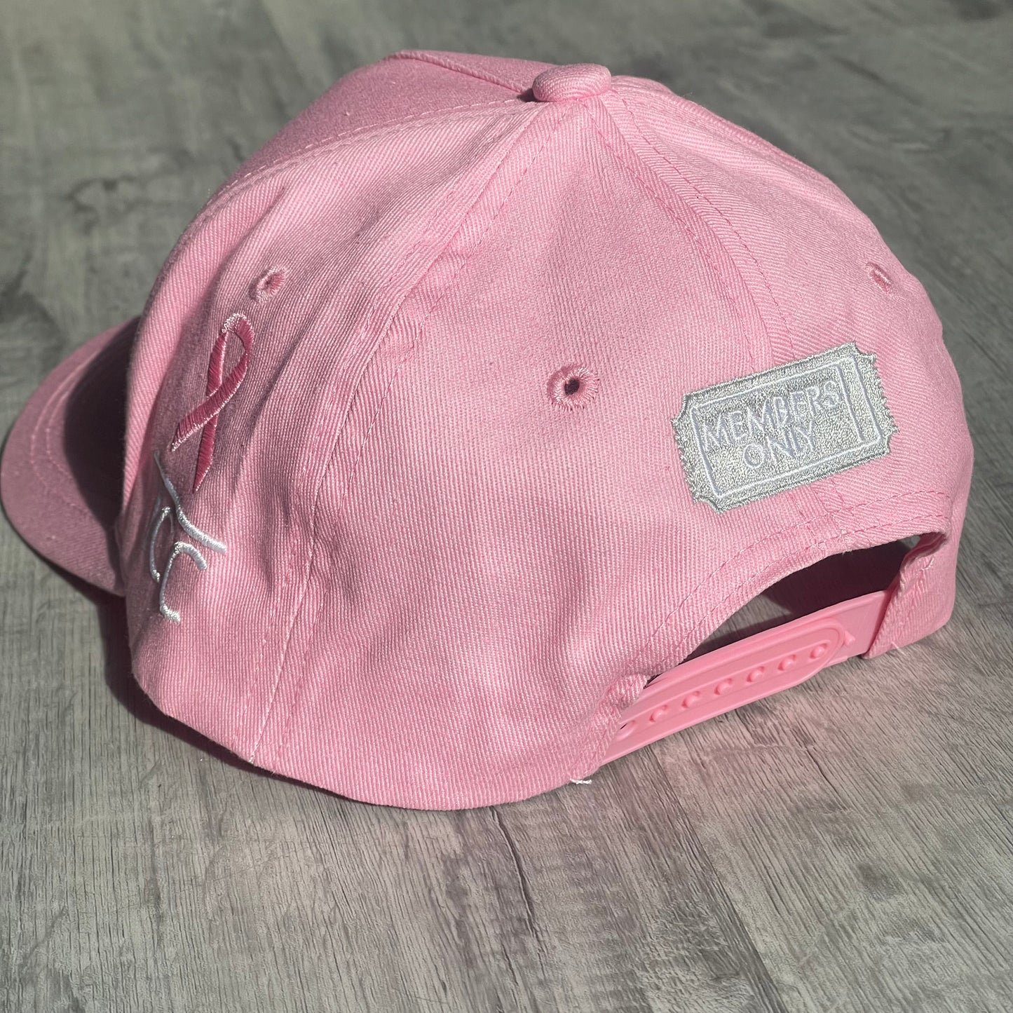 The Clothing Club Members Only Breast Cancer Awareness Hat “Soft Pink”