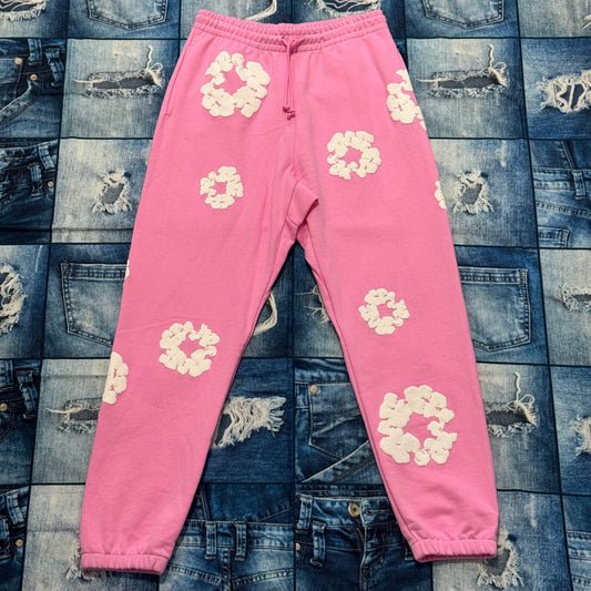Denim Tears Cotton Wreath Pink Sweatpants